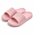 Badeschlappen Größe 42/43 aus Kunststoff in Rosa mit Profilsohle