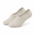 Füßlinge 43-46 aus Textil in Creme - atmungsaktive Sneaker Socken