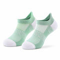 Sneakersocken Größe 35-38 aus Textil Mintgrün Weiß atmungsaktiv