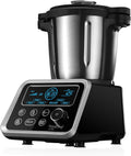 Ufesa Universalküchenmaschinen, 1700 W, 3,5 l, Schwarz, Totalchef RK5 Küchenmaschine mit Kochen, verschiedene Programme zum Kochen