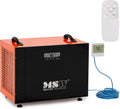 MSW Motor Technics Luftentfeuchter, 400 m, 72 l, 90 m, Weiß, Bautrockner / 24 h ² ³/h Raumentfeuchter Trocknungsgerät