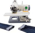 Blindstichmaschine, Schwarz, Tragbare Blindstich-Saummaschine, Nähsäumer für Hosen mit Pedal, verstellbare Stichlänge