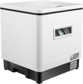 Gdetnysty Tischgeschirrspüler, 800 W, 60 L, Silber/Weiß/Schwarz, Mini SpüLmaschine Edelstahl GeschirrspüLer Kompakte
