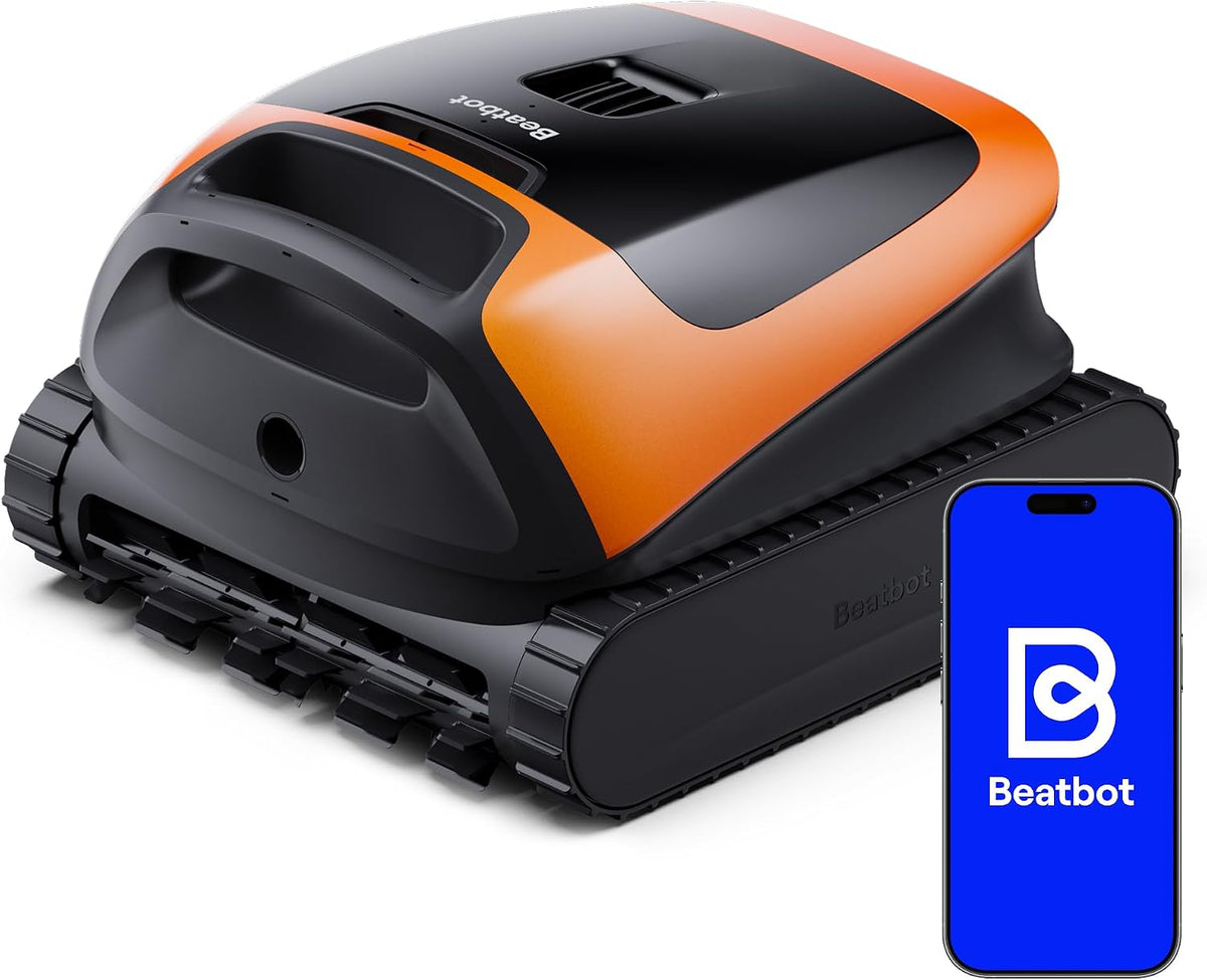 Beatbot Poolroboter, 5 L, Orange, Sora 30, 25700 LPH, 3-Zonen, Filterkorb