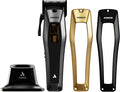 Andis Elektrorasierer, Schwarz/Gold, 562446 Recon Professional Barber Haarschneider, verstellbare, feste Phaze-Klinge