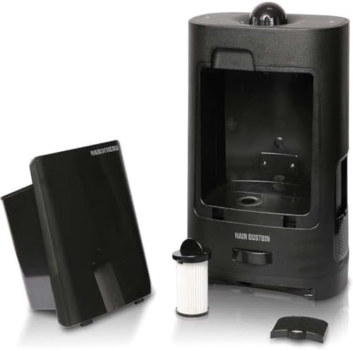 Berührungsloser Staubsauger, 1400 W, robuster ABS-Kunststoff., Schwarz, mit HEPA-Filter, Auto-Start-Infrarot-Sensor