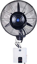 Generisch Standventilatoren, 71 cm, Weiß, Nebelkühler, 60° oszillierender Ventilator zur Wandmontage, Garage, Industrie und Arbeitsbereich