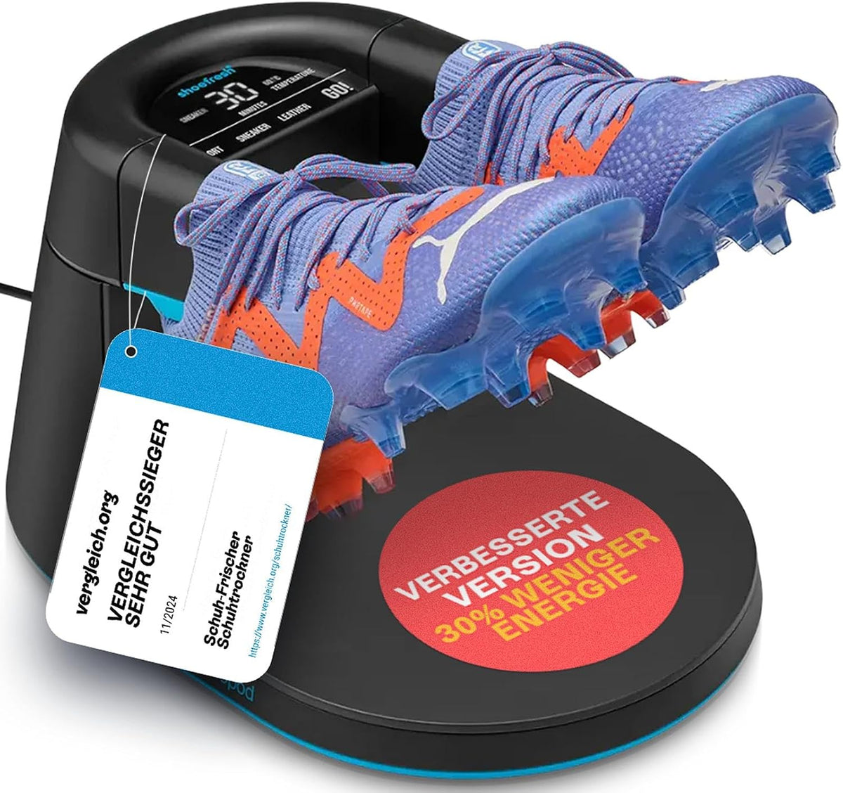 Shoefresh Ski, Schwarz, Opod Elektrischer Schuhtrockner, Stiefeltrockner & Erfrischer