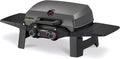 Enders Elektrogrill, Grau, ® eURBAN PRO 2 Turbo, Tischgrill, emaillierter Gussrost, abnehmbare Seitenablage, Tragbarer Kompaktbarer