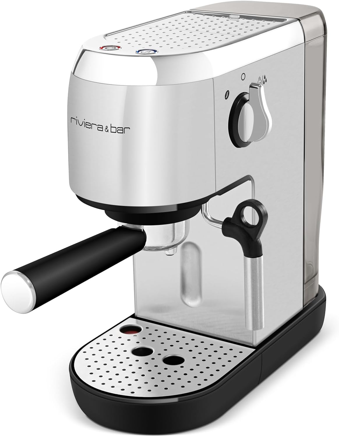 Riviera & Bar Kaffeemaschine, Silber, et- BCE350 Espressomaschine, kompakt, Edelstahl