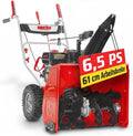Hecht Schneefräse, 61 cm, 13 m, Schwarz, Benzin, 2-stufig, Auswurfweite