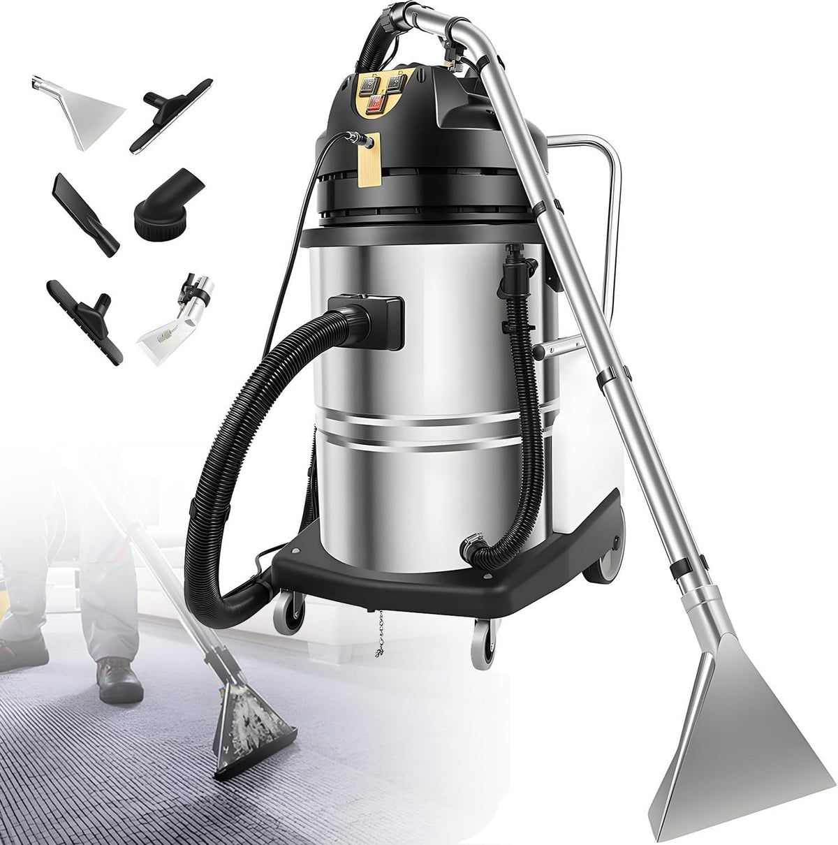 SWENEEN Sofa, 30 l (7,93 gal), 40 l (11 gal), 60 l (15,85 gal), Edelstahl, Kunststoff, Schwarz