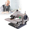 XDLYWUZIQ Blindstichmaschine, Grau, Tragbare Blindstich-Saummaschinen, Blindstich-Säumer Für Den Schreibtisch Mit 10 Nadeln