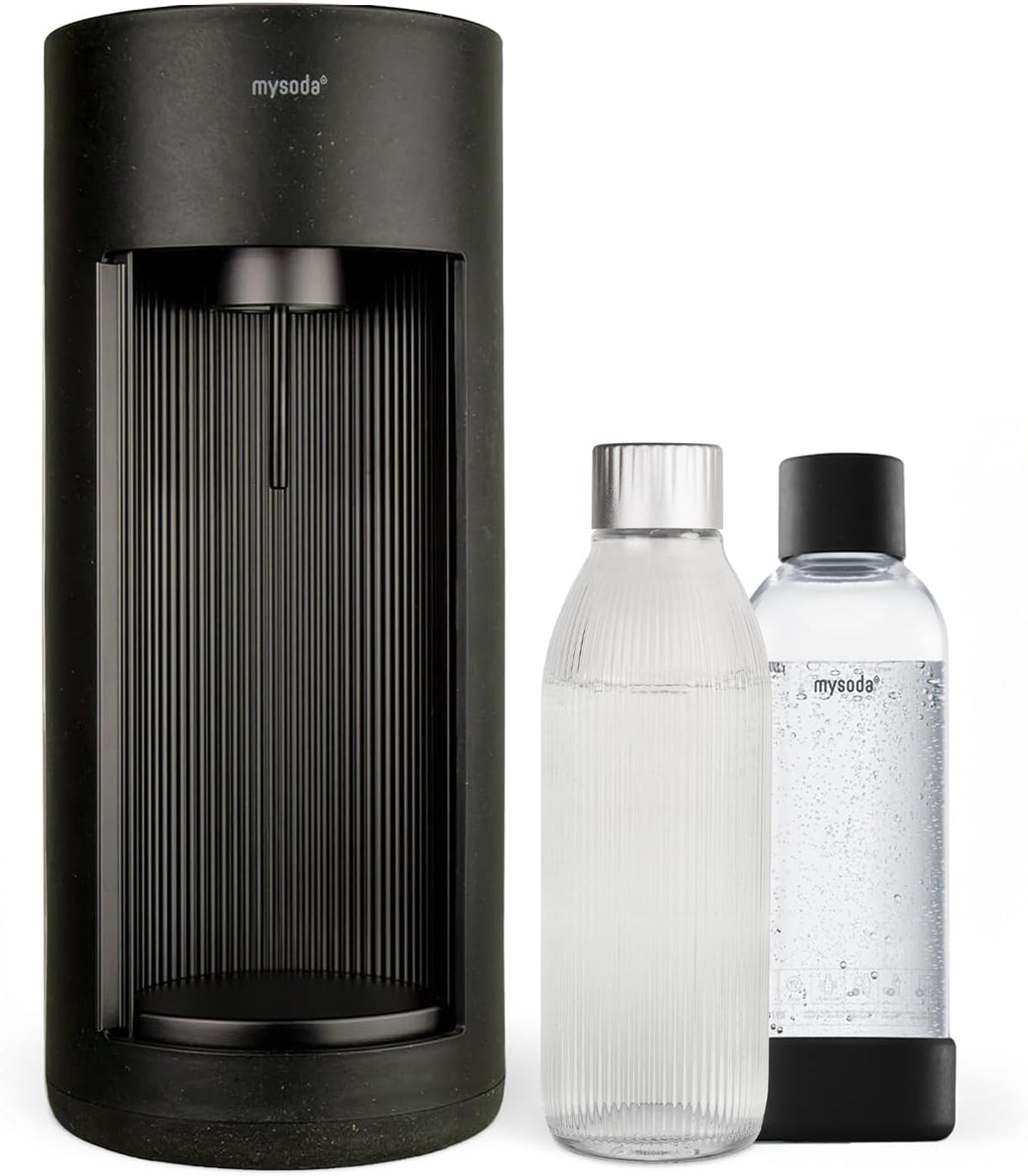 Mysoda Wassersprudler, Schwarz, Glassy