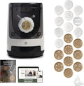 CLASSE ITALY Nudelmaschinen, Schwarz, Pastaio Nudelmaschine, Master Edition, 20 Aufsätze für 25 Nudelsorten Nudelmaschine