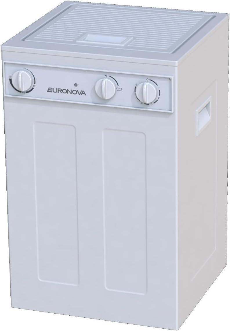 Romo Waschmaschine, Weiß, Wellrad EURONOVA R190.1 Nachfolger WM66 ohne Wasseranschluss