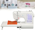 Näh Einfache Nähmaschinen, 100 mm, 235 mm, Schwarz, und Stickmaschine, Combo mit 100 x und 100 x Reifen, 7-Zoll-Touchscreen