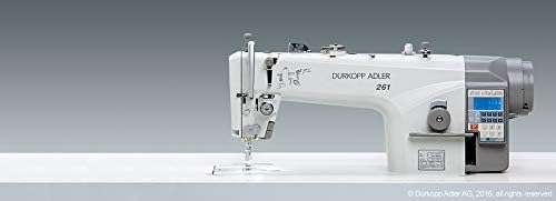 DURKOPP ADLER Overlock-Nähmaschinen, 105x55x100 cm, Grau, 261 Vollautomatische Metall-Nähmaschine, Metallic