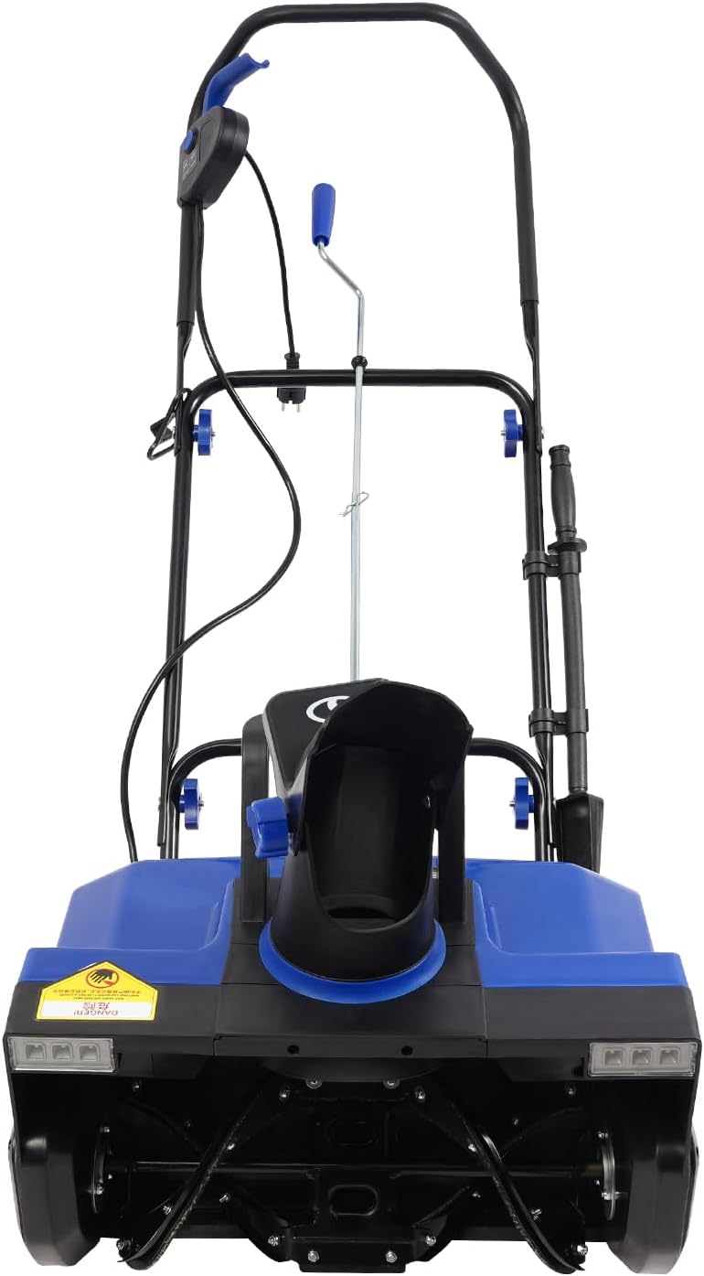 Bdneygtyr Schneefräse, 2400 W, 56 cm, 7.6m, 220 V, Manganstahl, Kupfer, Stahl, Schwarz