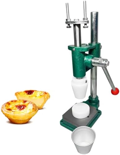 Eier Crepe-Pfannen, Schwarz, Törtchen-Pressmaschine, Manueller Pudding-Törtchenschalen-Maker, Handpresswerkzeug zum Backen von -Törtchenformen