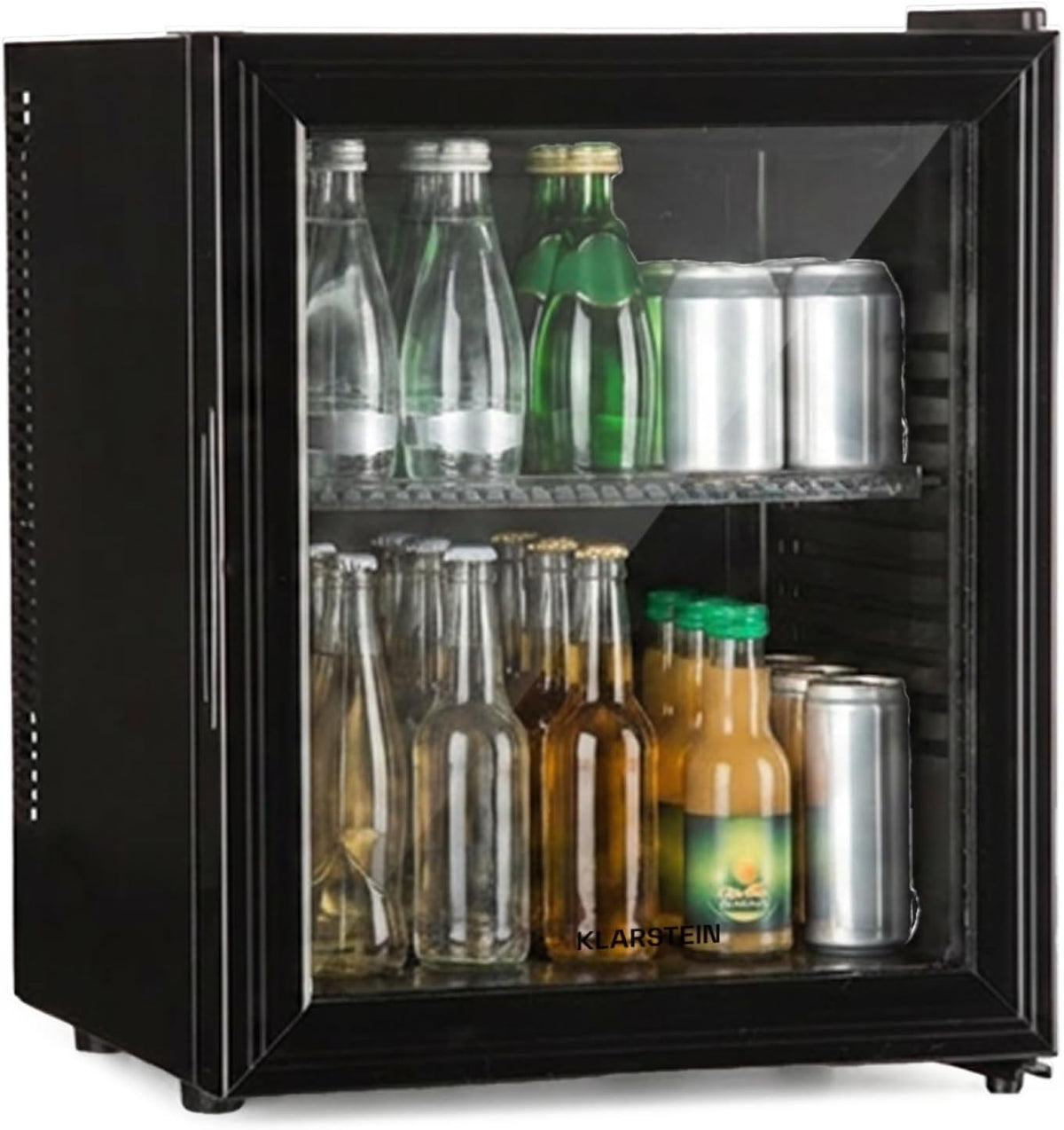 Klarstein Mini-Kühlschrank, 23 Liter, Weiß, Mini Kühlschrank für Zimmer, für Getränke, Snacks & Kosmetik, Kleine Minibar