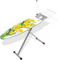 Yajuer Bett, Gelb, Bü rett In Voller Größe, Faltbares Bü rett mit Bügeleisenablage, Verstellbares Bü rett für Wohnheime und Waschküchen(Yellow)