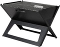 HBDNZMBDLS Laptop, Schwarz, Notebook-BBQ-Grill, Faltbares Tragbares Camping-Grillgerät
