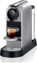 Nespresso Kaffeemaschine, Schwarz/Silber, C113 Citiz Kapselmaschine