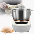 Teigknetmaschine Knet- & Rührmaschinen, 5 L, Silber, Antihaft-Edelstahl-Mixer mit Fermentfunktion, leicht zu reinigen