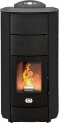 STUFE A PELLET ITALIA Öfen, 20 KW, Schwarz, Manhattan