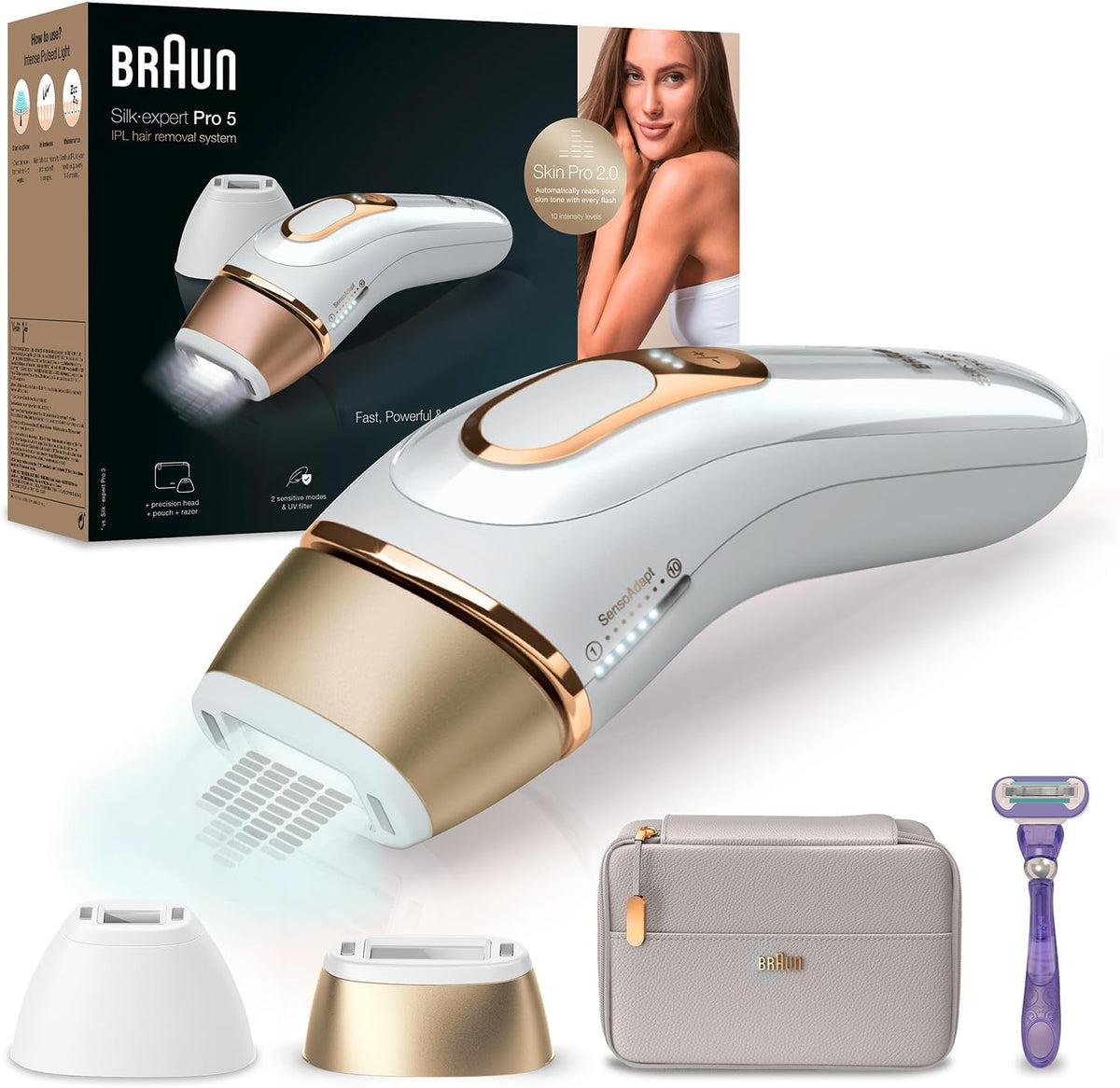 Braun Epiliergeräte & Zubehör, Braun, Haarentferner Silk-expert Pro IPL PL5152