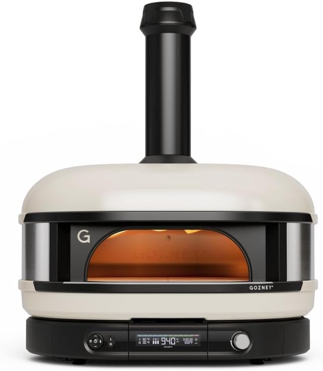 GOZNEY° Pizzaofen, Schwarz, Dome Gen 2 Créme