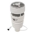 ECOWITT Wetterstationen, Schwarz, WS90 7-in-1-Funk-Außensensor mit, piezoelektrischem Regenmesser, Licht-, UV- und Thermo-Hygrometersensoren