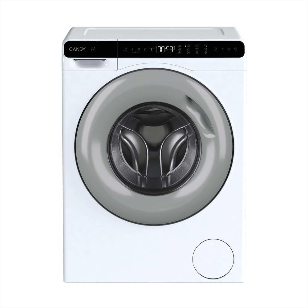 CANDY Waschmaschine, 48 cm, 5 kg, Weiß, CW50-BP12307GU-S, schmal, kompakt, Tiefe, 1200 Umdrehungen, Wechselrichter