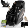 Juskys Relaxsessel, Schwarz, Massagesessel Paros, elektronisch mit Shiatsu, Bluetooth®, Wärmefunktion, SL-Track