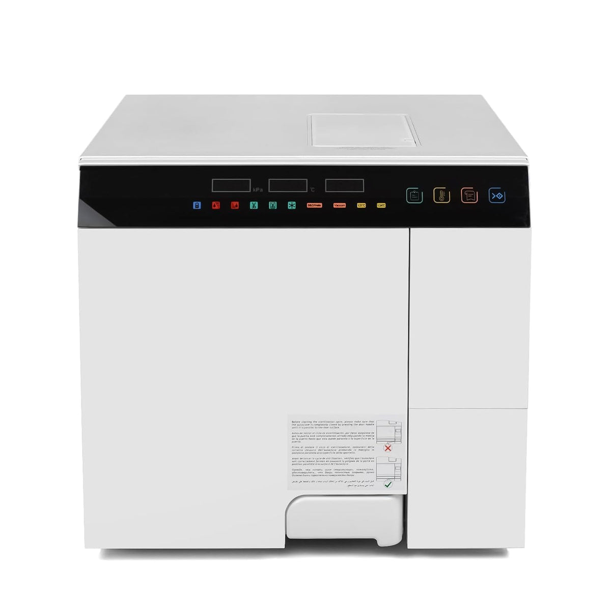 Giroflee Autoklaven, 18 L, 23 L, Grau, / Klasse B Vollautoklav Digital Table Top Sterilisator