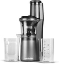 NutriBullet Mastizier-Entsafter mit einer Schnecke, 1,8 L, Schwarz, Slow Juicer Entsafter, Kaltentsafter, Obst- und Gemüseextraktor