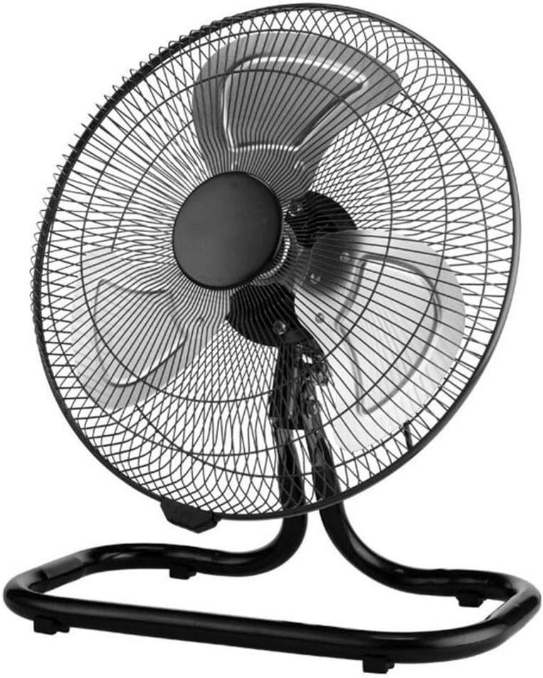 High Bodengebläse, 20 Zoll, Weiß, Velocity Industrie Bodenventilator, 16/18/ Einstellbarer Luftzirkulator, 3-Gang-Gewerbe-Gym/Haushaltskühlventilator