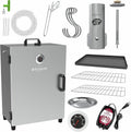 Browin Powerstation, Schwarz, ® Räucherofen 330261 Set