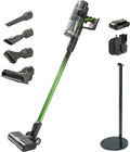 Greenworks Staubsauger, 24 V, 4 Ah, Schwarz, GD24SVK4S Kabelloser, hohe Saugleistung, 45 Minuten Laufzeit, Hepa-Filter