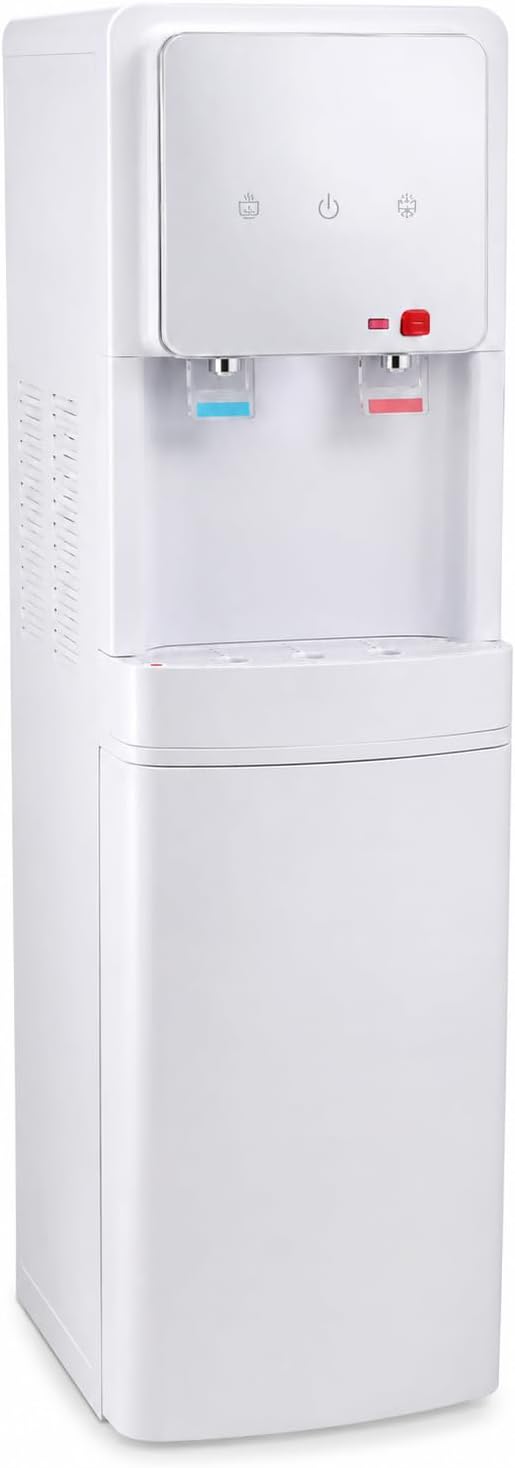 Bbagua Kühler & Wasserspender, Weiß, 5-stufiger Umkehrosmose-Wasserbrunnen Modell: Eco-Standard