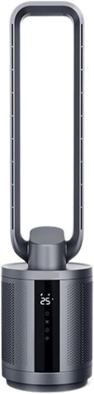 CGJdfjhE Turmventilator, Kunststoff, Weiß, flügelloser Ventilator, Flügelloser Ventilator Intelligenter mit Fernbedienung
