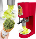 LYJIANGXIN Eismaschine, 28–30 l/Stunde, 80 W, Edelstahl, Silber, Elektrische Spaghetti EIS Maschine
