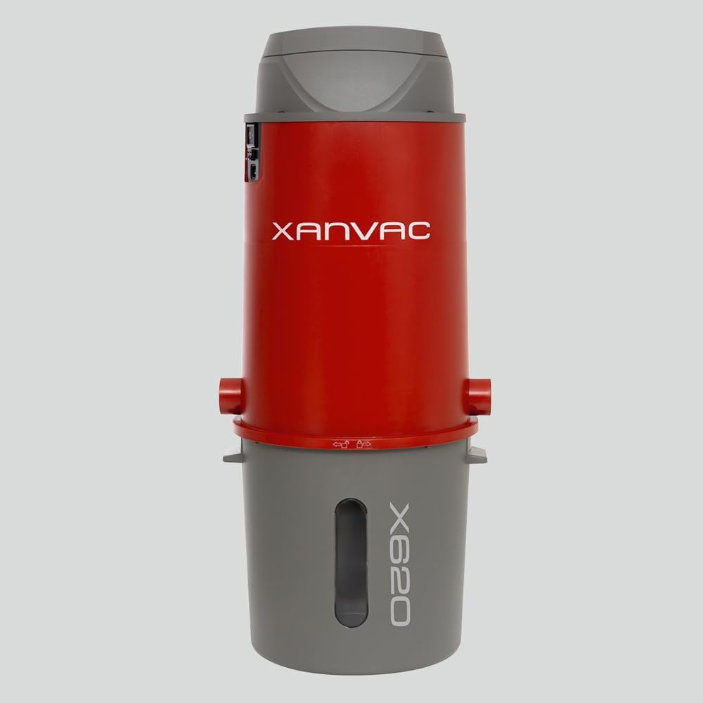 XANVAC Staubsauger, Schwarz, X620 Zentral - 620 Airwatt