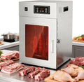 Dörrautomaten, 7,5 kg, 800 W, 15 kg, Edelstahl, Silber, Elektrischer Dörrautomat, gewerblicher Fleischtrockner