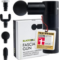 BLACKROLL Handmassagegeräte, Schwarz, Recovery Bundle, FASCIA GUN mit HEAT HEAD Wärmeaufsatz & SOFT PEAKS