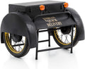 Woodkings Beistelltisch, Grau, ® Bar Delivery Car Vintage Design Bartisch Barregal