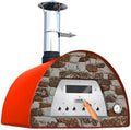 Tomishop Backofen, Rot, Veloce Pro 70 Holz Natursteinfront, Atlas