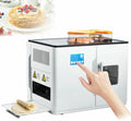 OJHGRDFV Quesadilla-Maker, 110v, 220v, Grau, Vollautomatischer Roti- Und Chapati-Maker, Machen Sie 8 Köstliche Flachbröte Und Pitas In Einem Gehen