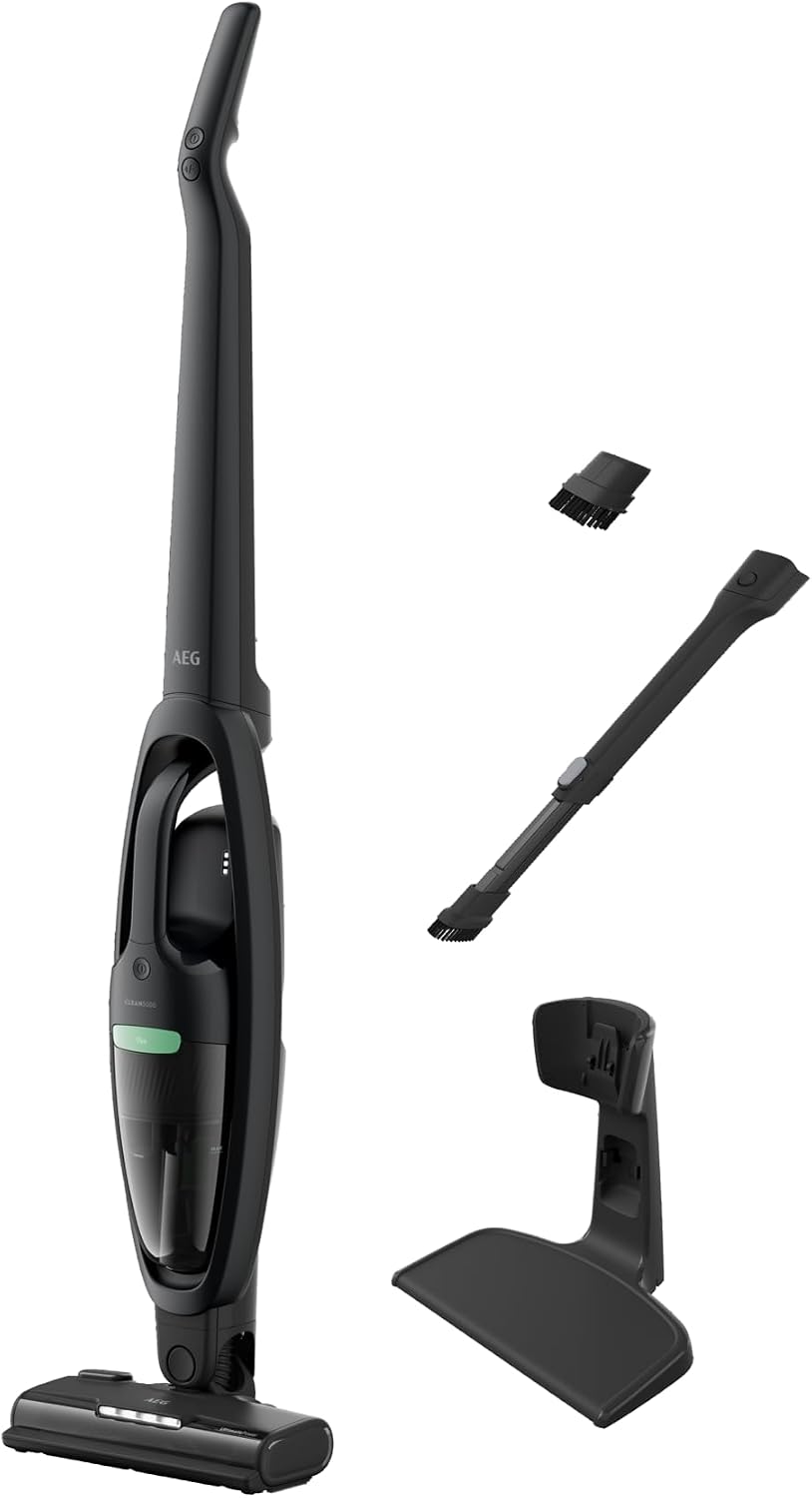 AEG Staubsauger, Schwarz, CLEAN 5000 Cordless Cleaner 2in1 ÖKO Akku